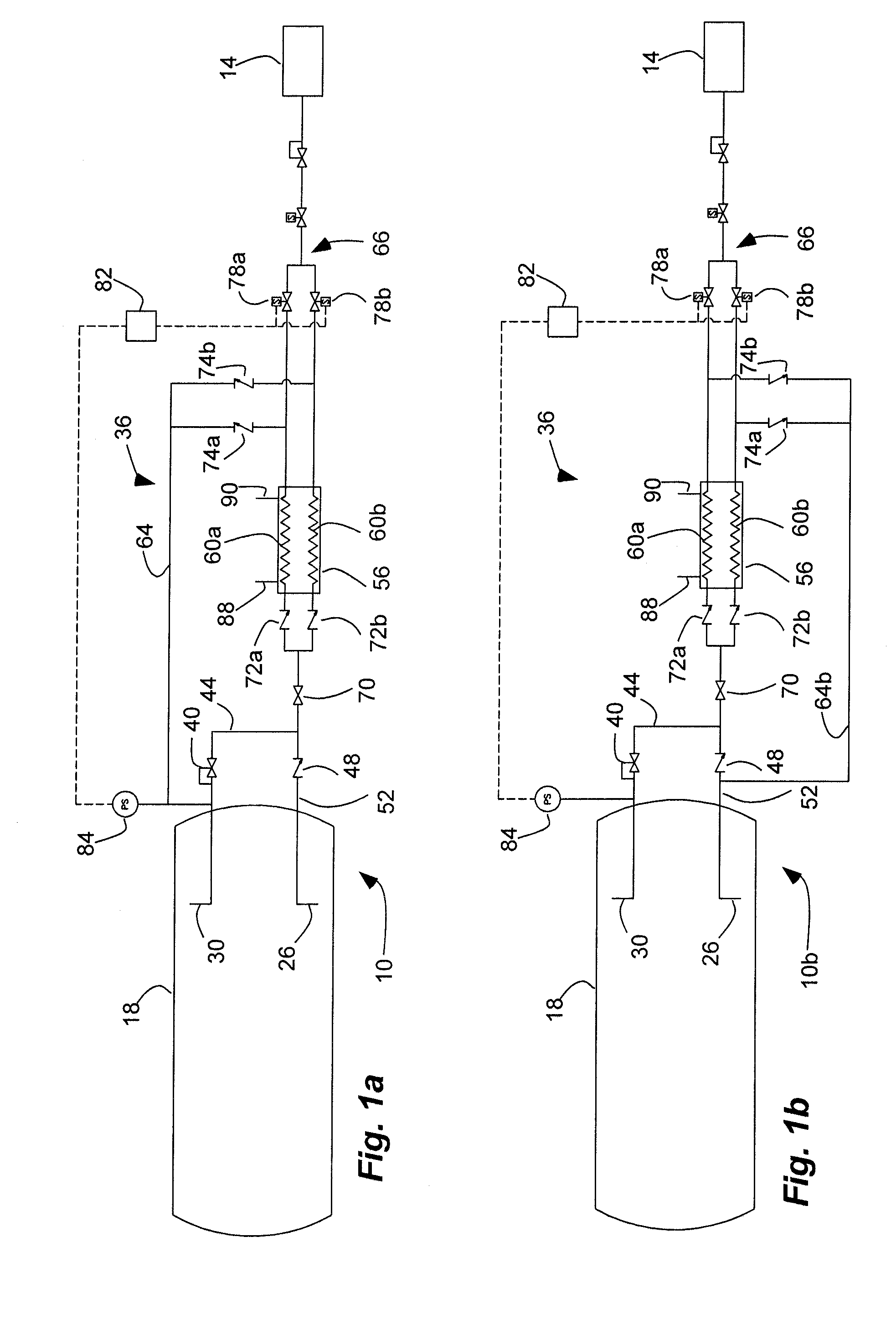 Liquefied natural gas system for a natural gas vehicle