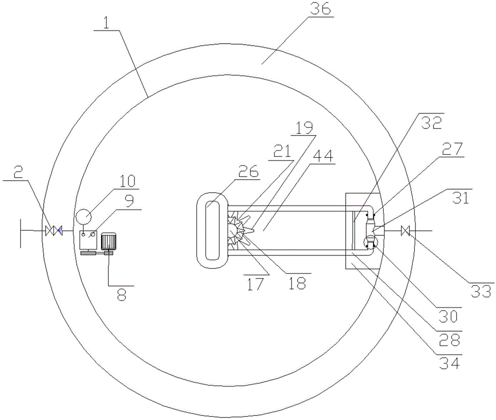 Sequencing batch jet-flow driven biochemical reactor