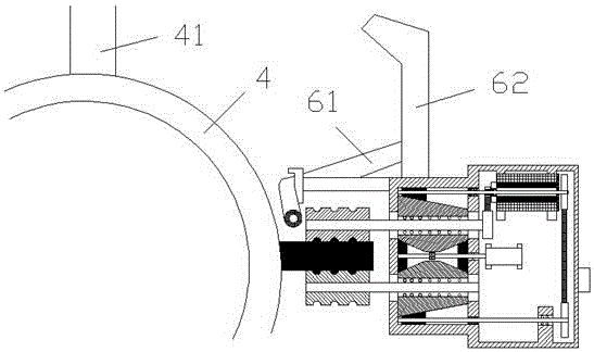 Cleaning and maintenance device for outdoor steel structure with flashing indicator light