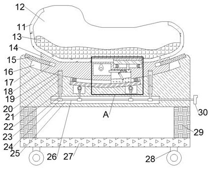 Medical nursing baby bed capable of flexibly taking care of baby