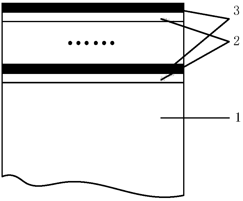 Gradient coating cutter and preparation method thereof