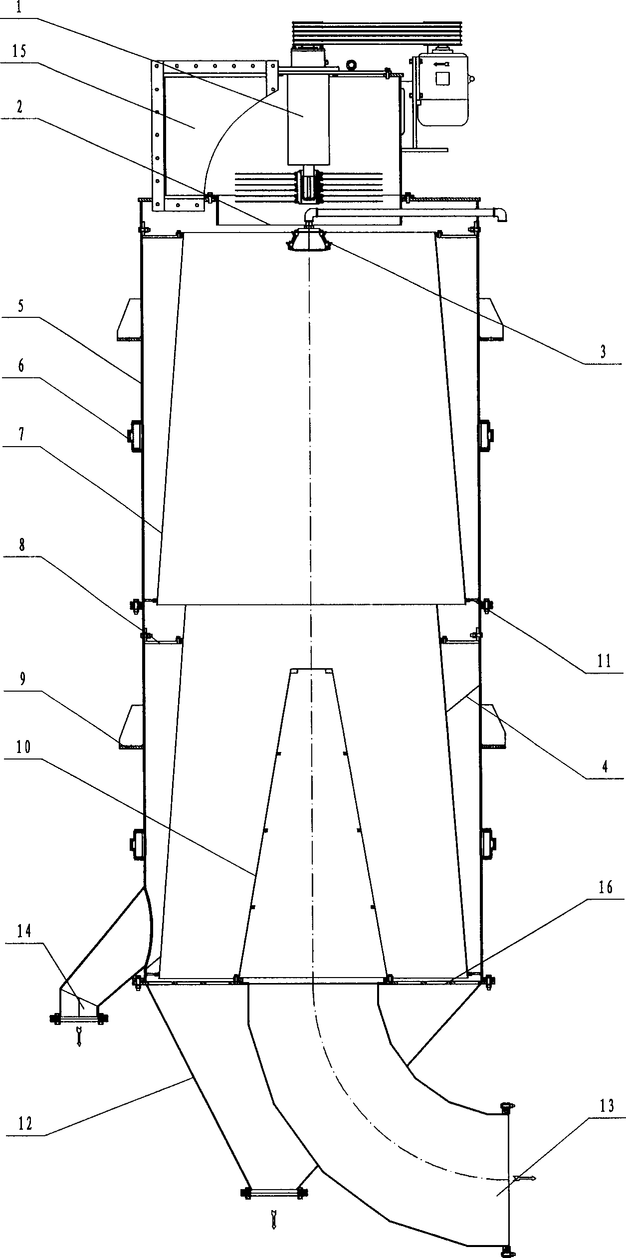 Drying separator