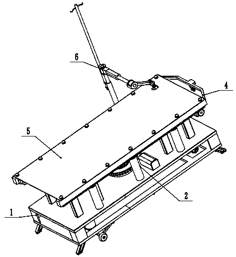 Medical examination bed