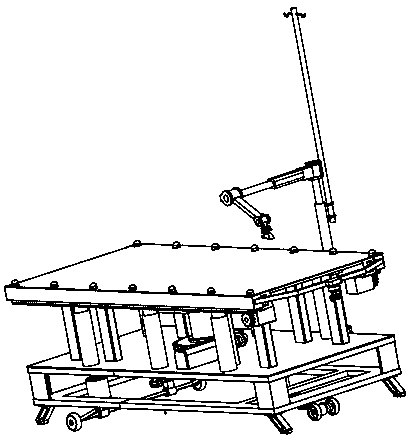 Medical examination bed