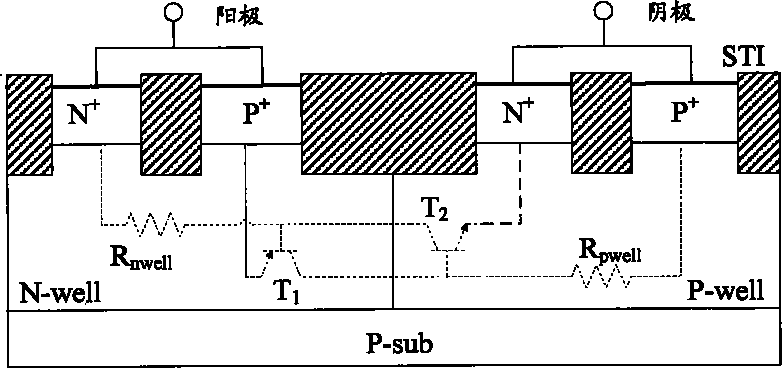 ESD (Electrostatic Discharge) protective circuit