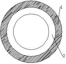 Anti-press drainage tube for urethral catheterization