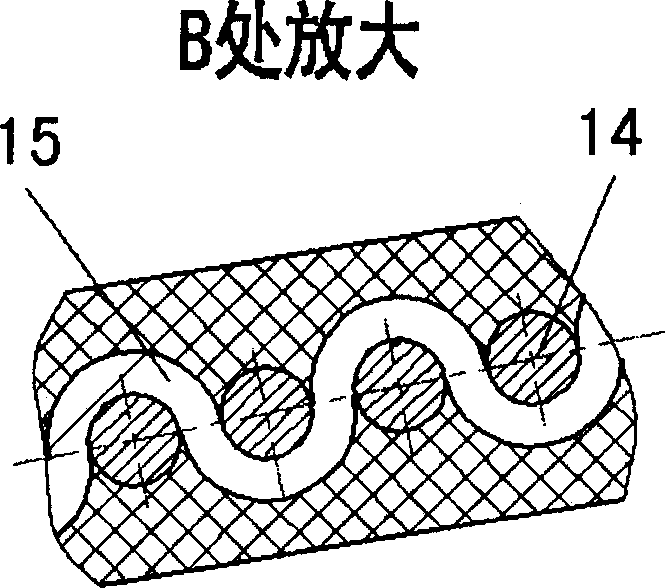 Fluid driven, single-freedom and flexible bending joint