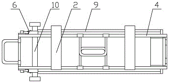 Portable fire hose laying vehicle