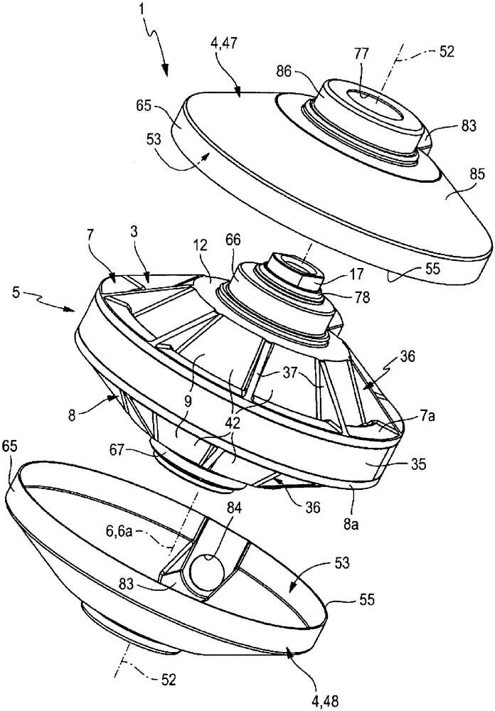 Fluid-actuated diaphragm drive