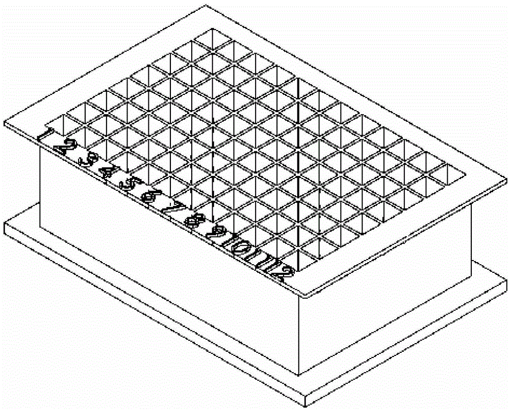 Nucleic acid automatic extraction device and method based on nano magnetic beads