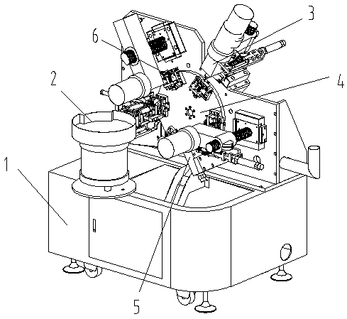 Carrier mechanism for PIN automatic drilling