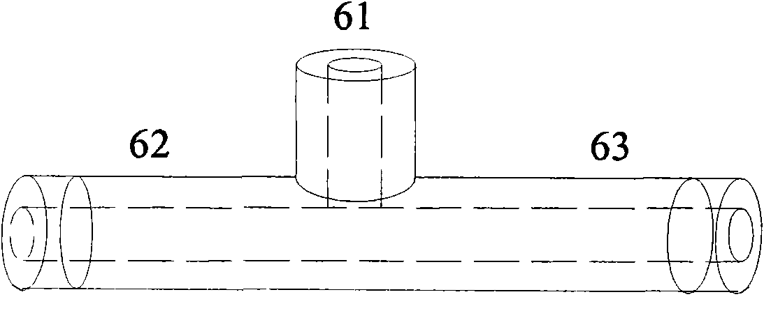 On-line changing method of hot blast main duct of blast furnace