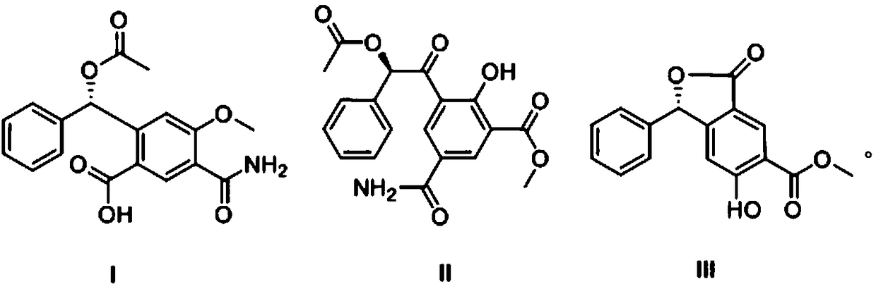 Sandalwood endophytic fungus derived diphenolic acid compound, preparation method and application thereof in preparation of antibacterial drugs