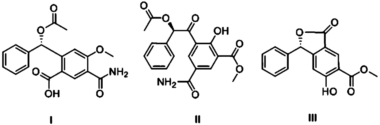 Sandalwood endophytic fungus derived diphenolic acid compound, preparation method and application thereof in preparation of antibacterial drugs