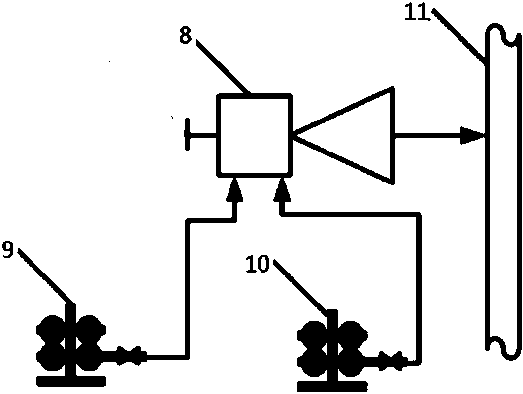 Utilization device for pressure energy of gas well of natural gas