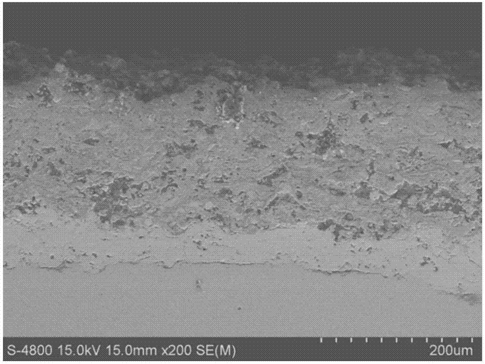 Preparation method of tantalum boride composite coating