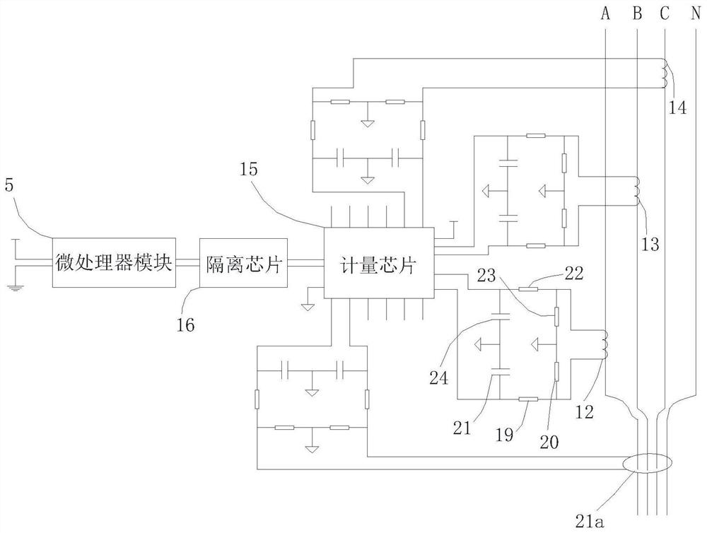 Assembled low-voltage internet-of-thing intelligent monitoring system