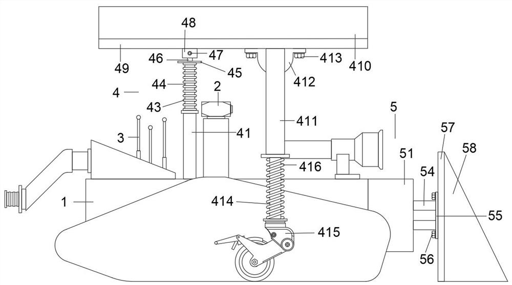 Crawler fire-fighting robot