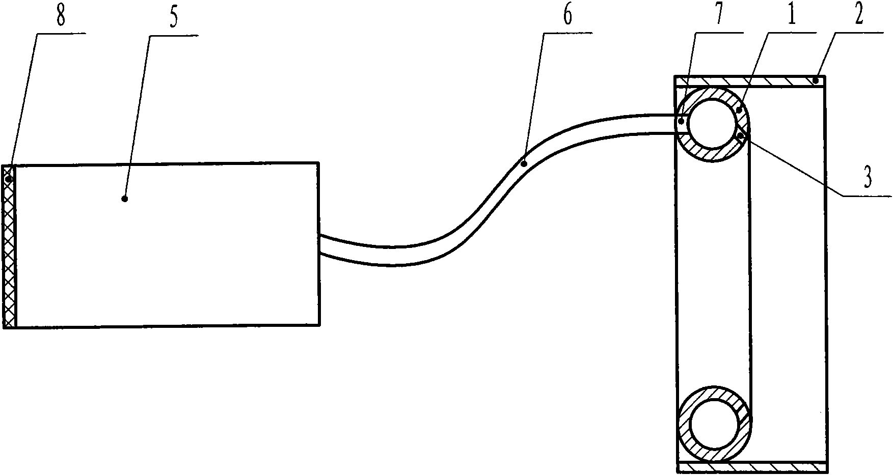 Method and equipment for cleaning camera lens through air