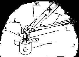 Dismounting tool for bearing of bottom housing of ceiling fan