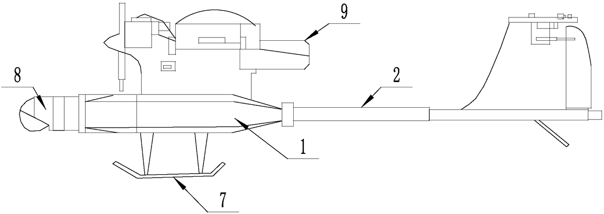 A high-performance small plateau unmanned reconnaissance aircraft