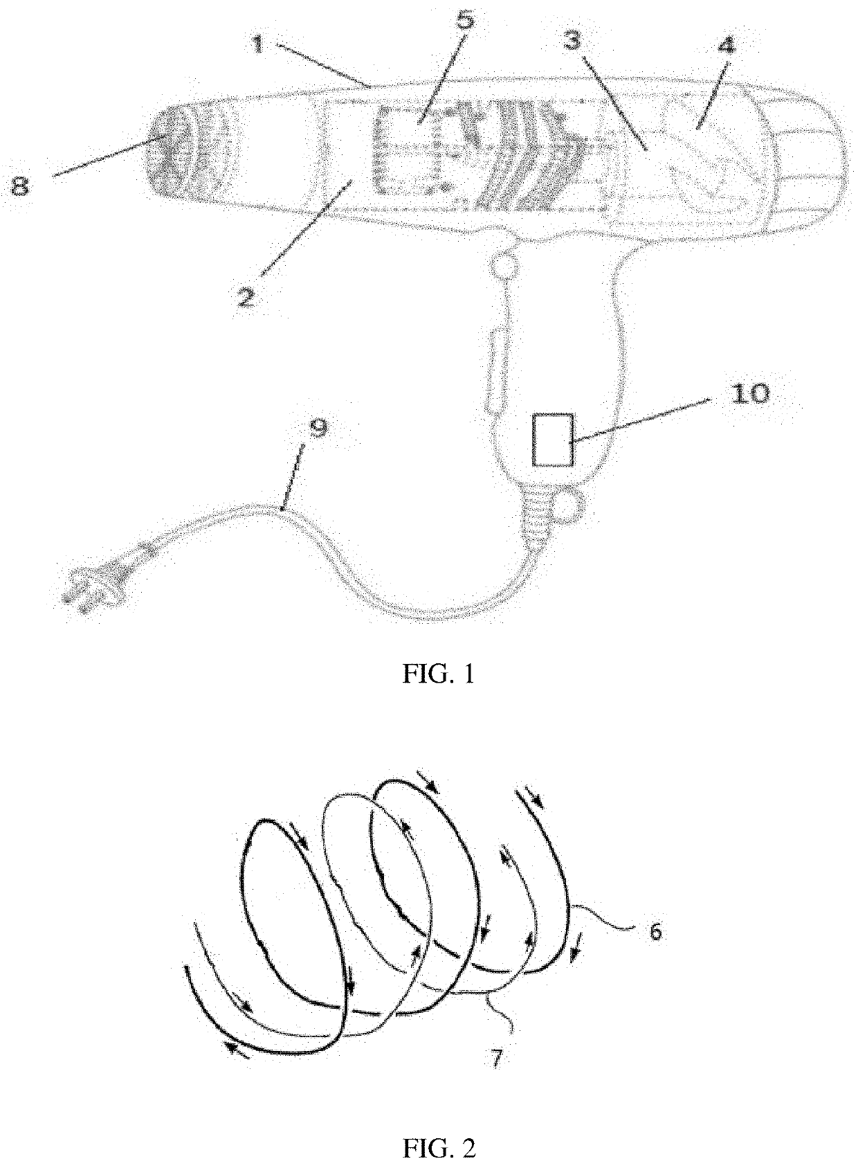 Radiationless hair dryer