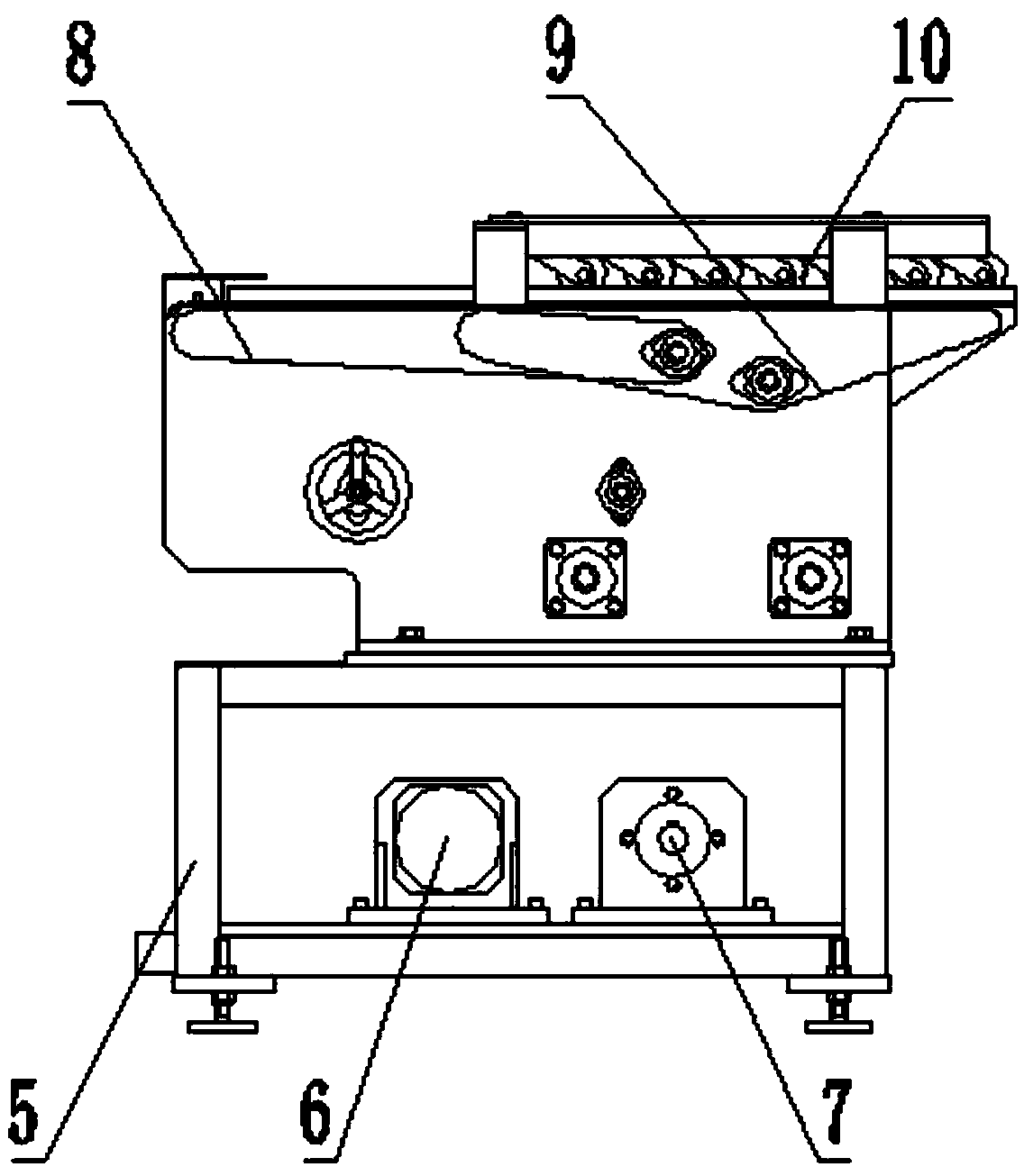 Paper coating machine and paper coating method of single pole plate