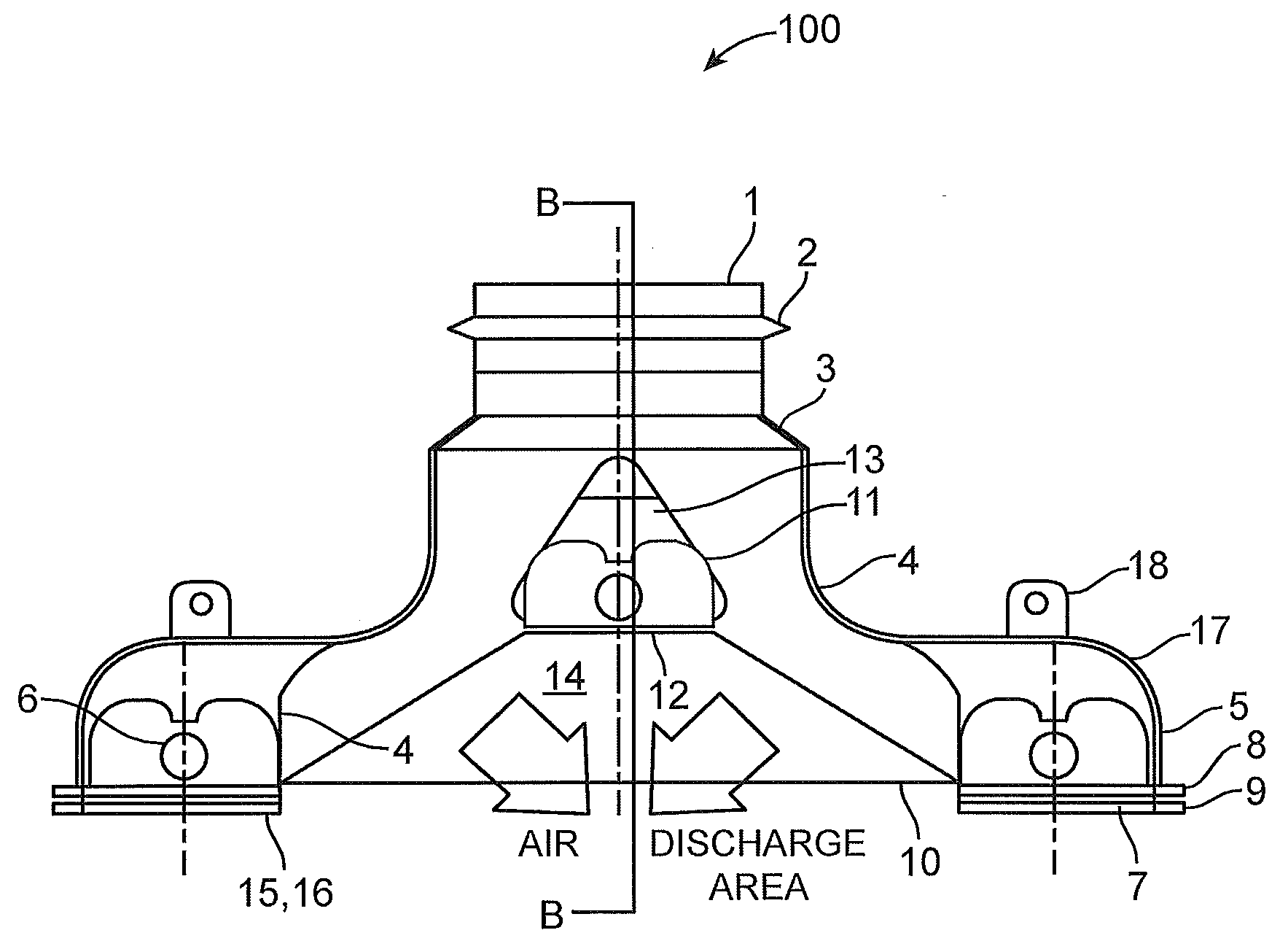 Integrated laboratory light fixture