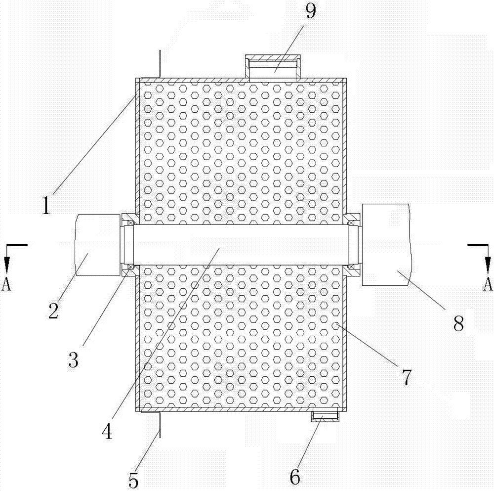 Drive shaft shielding over-the-wall device