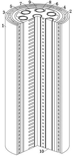 Motor leading-out wire with anti-static and anti-dislocation structure