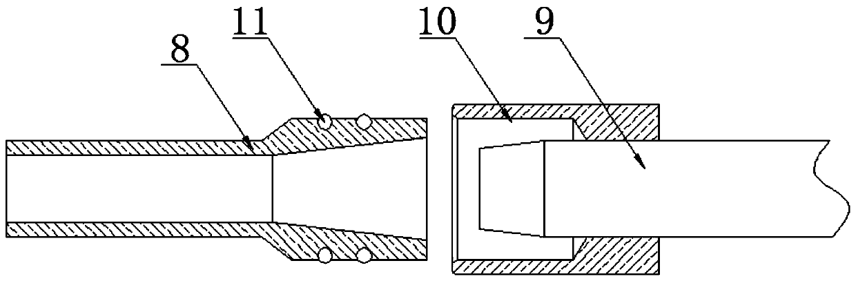 Large-flow high-speed and high-pressure spray gun and spraying method thereof