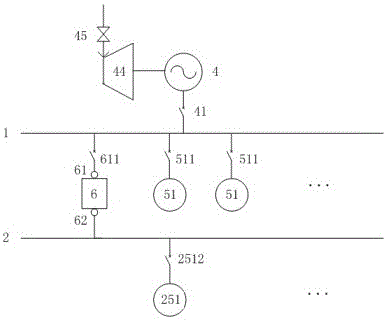 Electric energy converting-switching system and method and application thereof