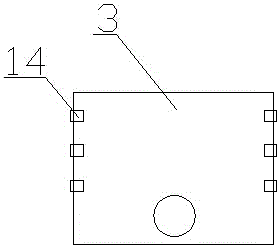 Double-cylinder transporting device for foam concrete