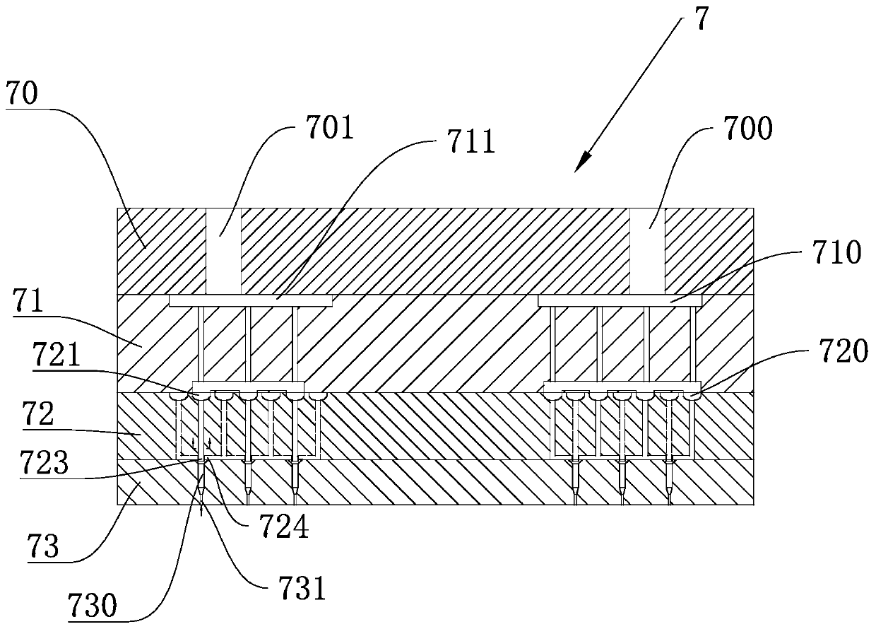 Production process of ultra-soft bicomponent skin-core structure superfine fiber and superfine fiber of production process