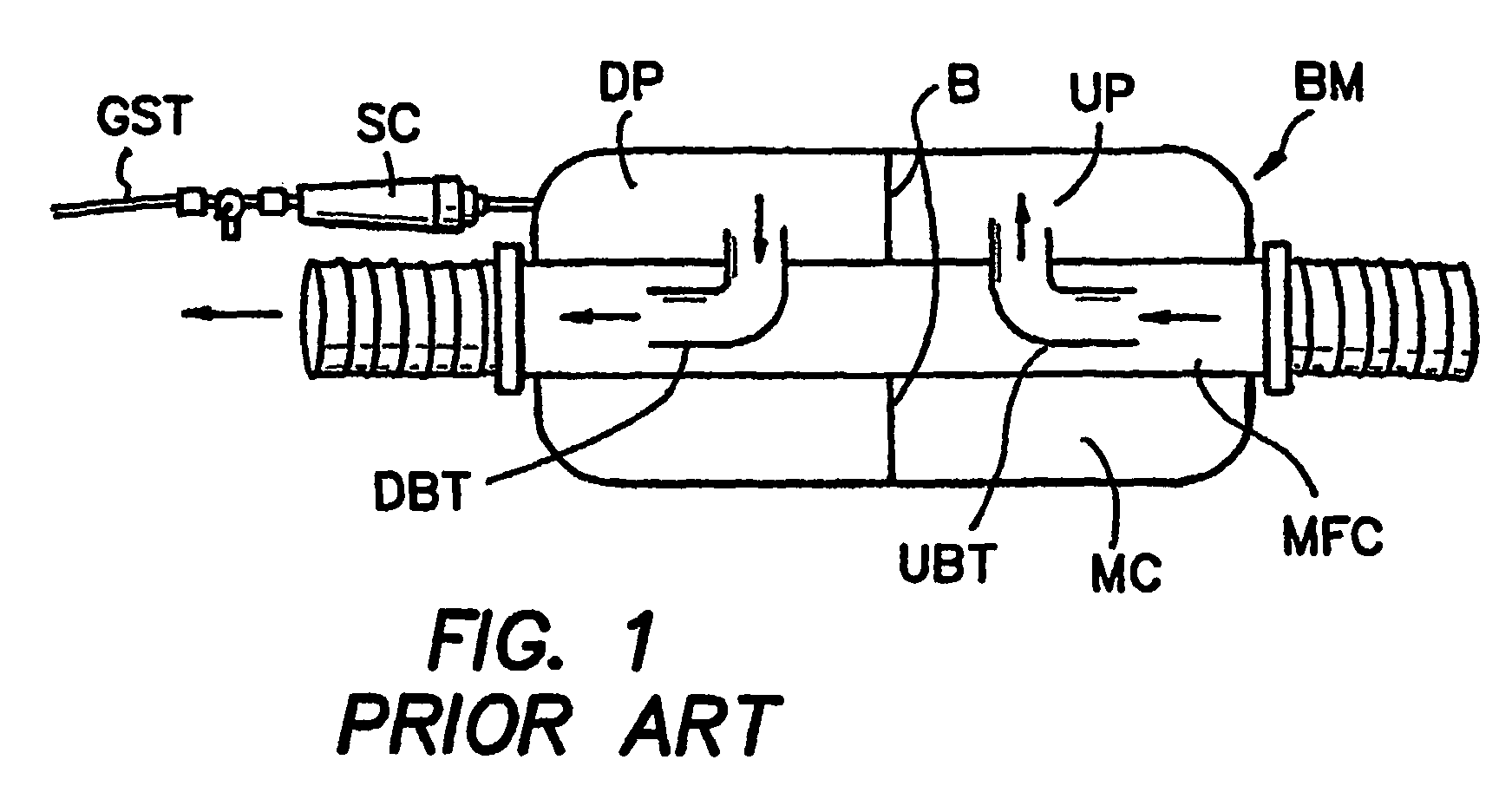 Bymixer apparatus and method for fast-response, adjustable measurement of mixed gas fractions in ventilation circuits