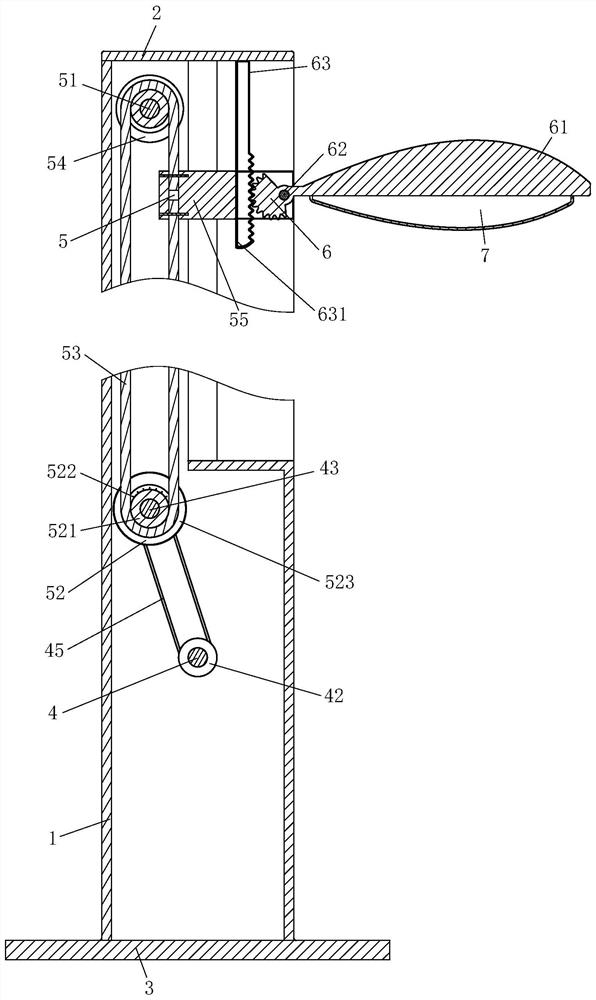 Hidden dustproof street lamp capable of freely descending, ascending and overturning