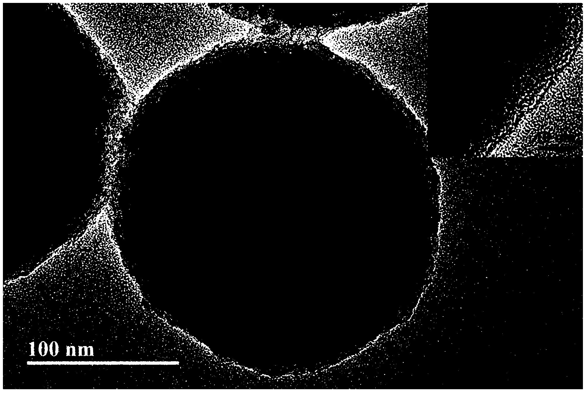 Superparamagnetic nanospheres and preparation method thereof