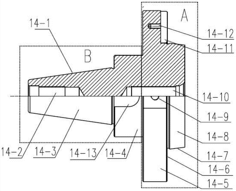 Method for processing spiral bevel gears on general six-axle numerically-controlled machine tool