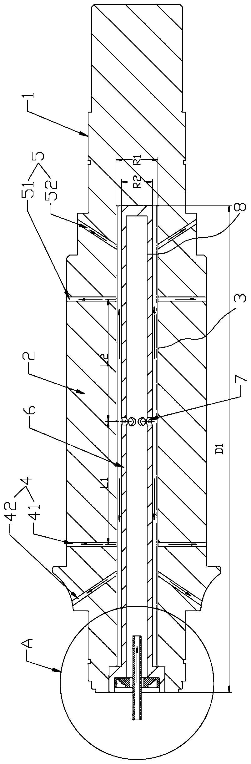 Hollow shaft, rotor structure, motor and electric automobile