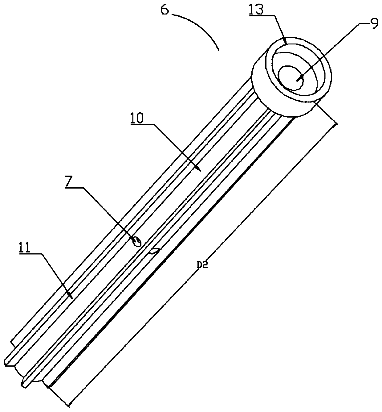 Hollow shaft, rotor structure, motor and electric automobile