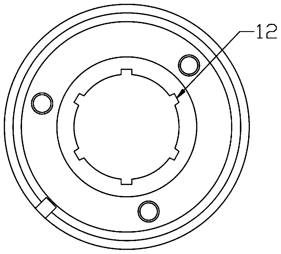 Hollow shaft, rotor structure, motor and electric automobile