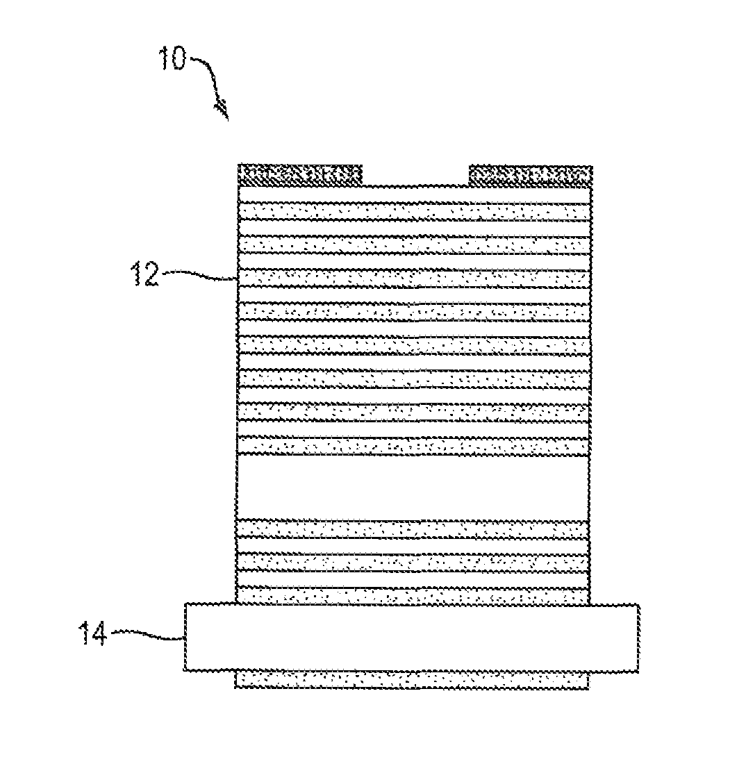 Hyperbolic metamaterials as distributed bragg mirrors for high power VCSEL devices