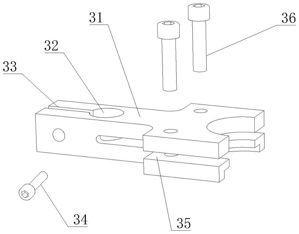 Hoisting steel wire rope inclined pull alarm device