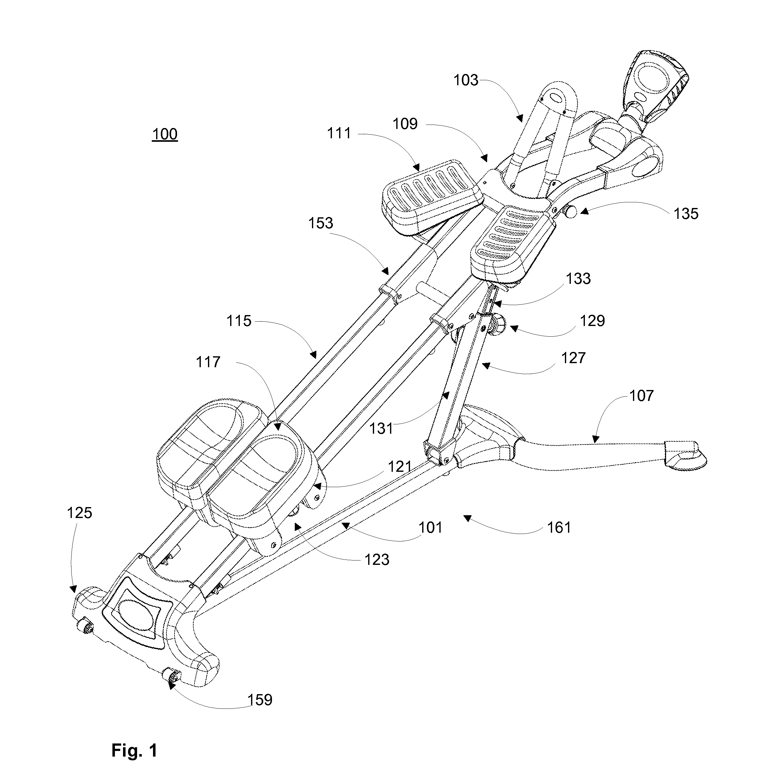 Abdomen exercise machine