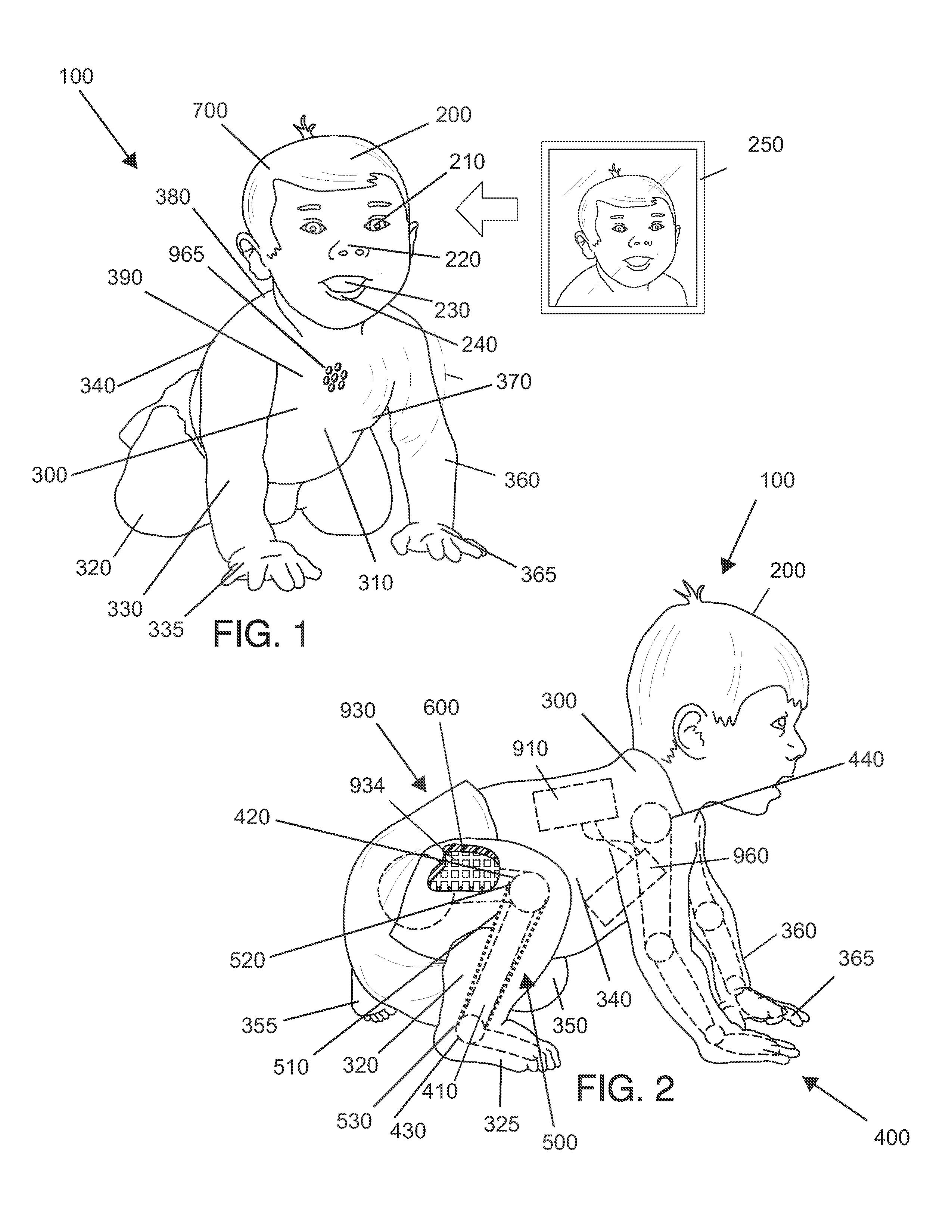 Infant mannequin