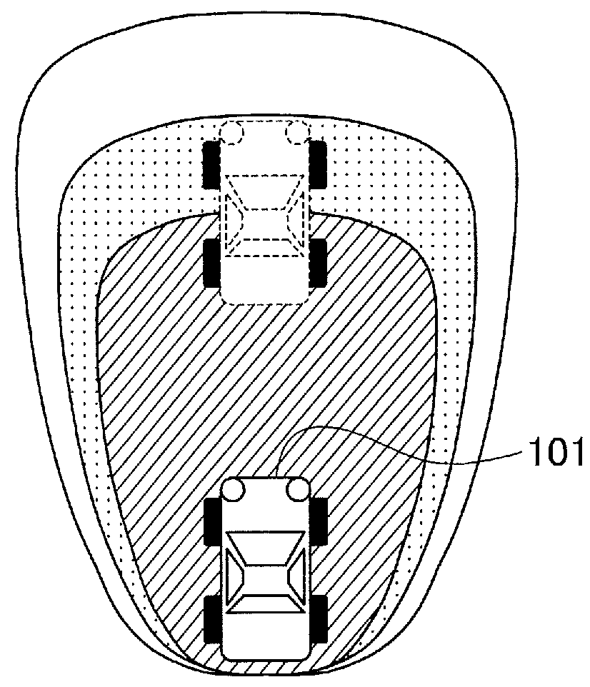 Collision risk calculation device, collision risk display device, and vehicle body control device