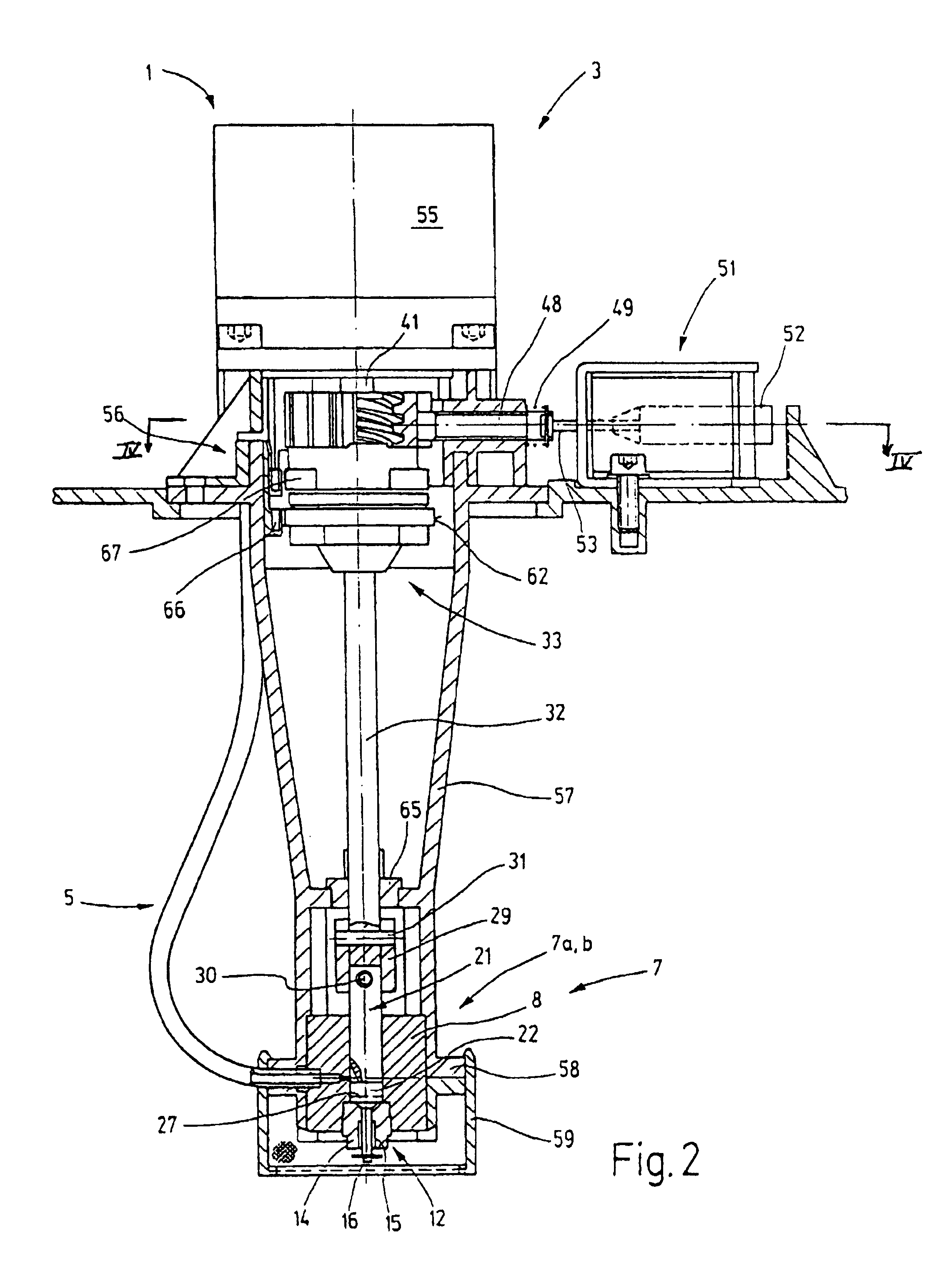 Lubricating device for a plurality of lubricating stations