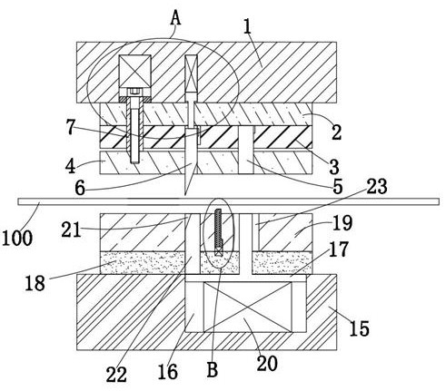 Simple delayed stripping mechanism