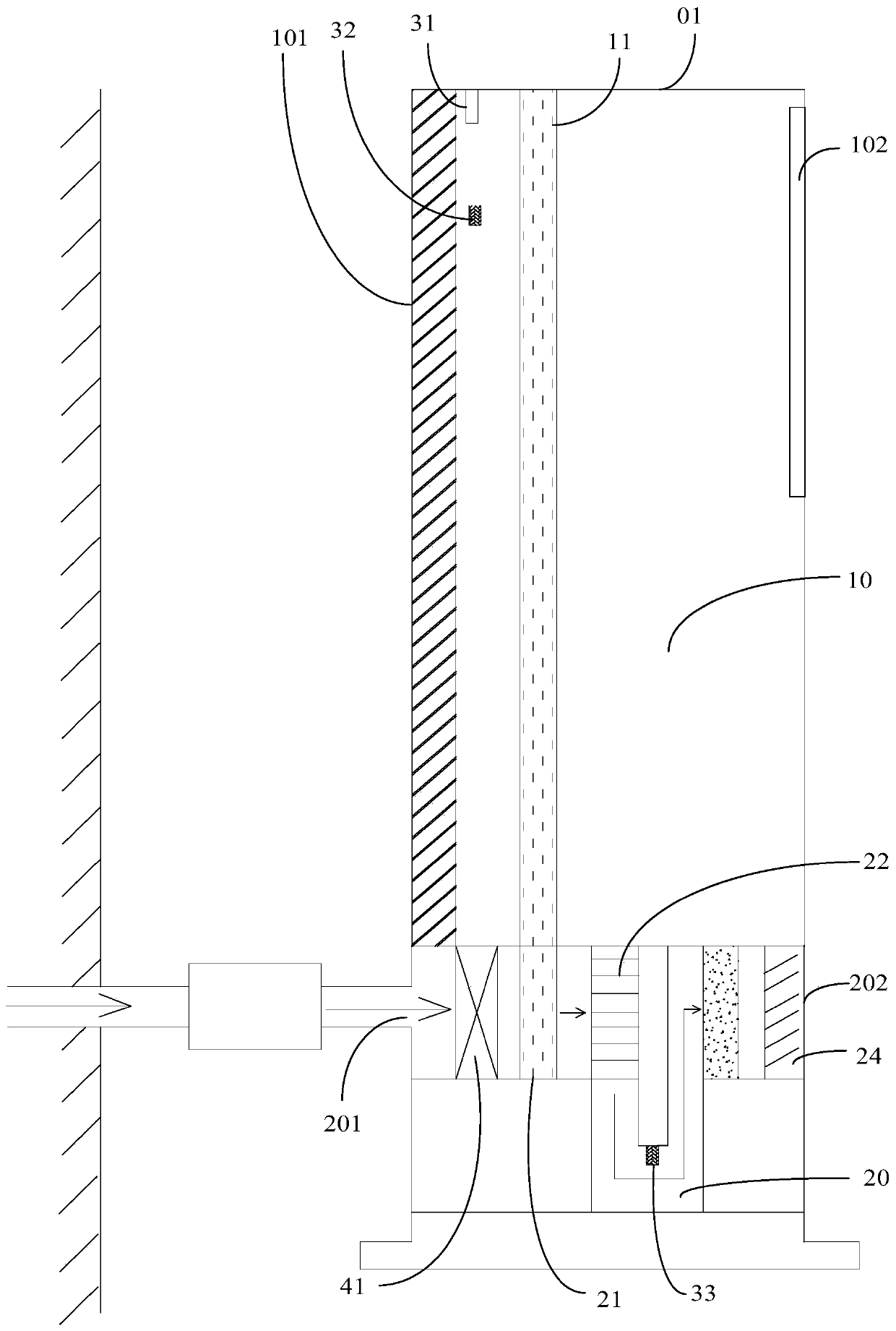 Fresh air conditioner, air conditioner control method and control device thereof and readable storage medium