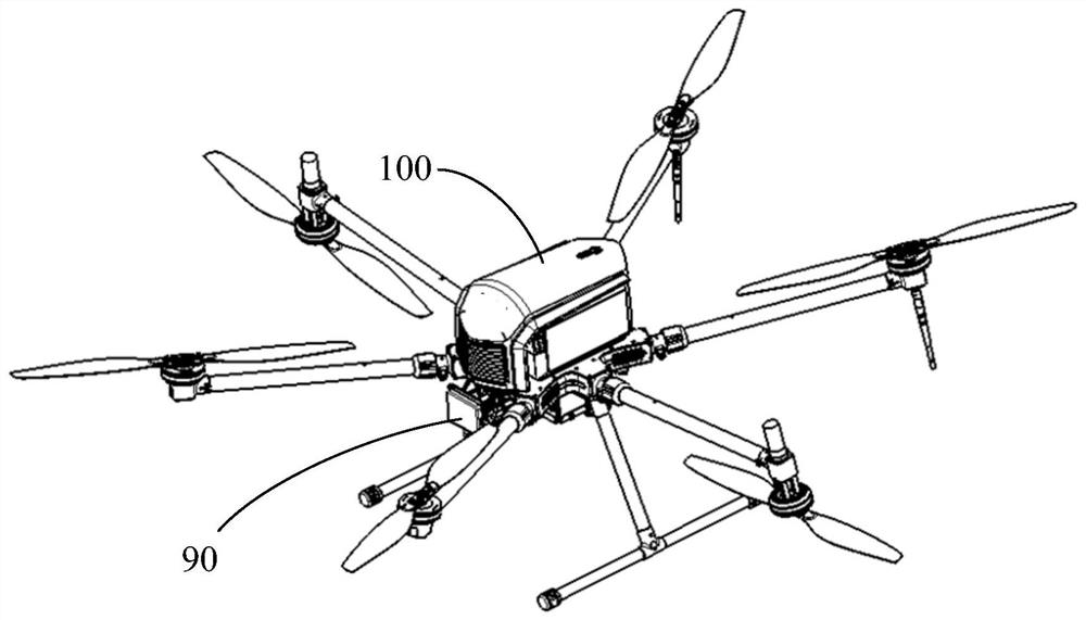 Visual vibration analysis device of unmanned aerial vehicle and unmanned aerial vehicle